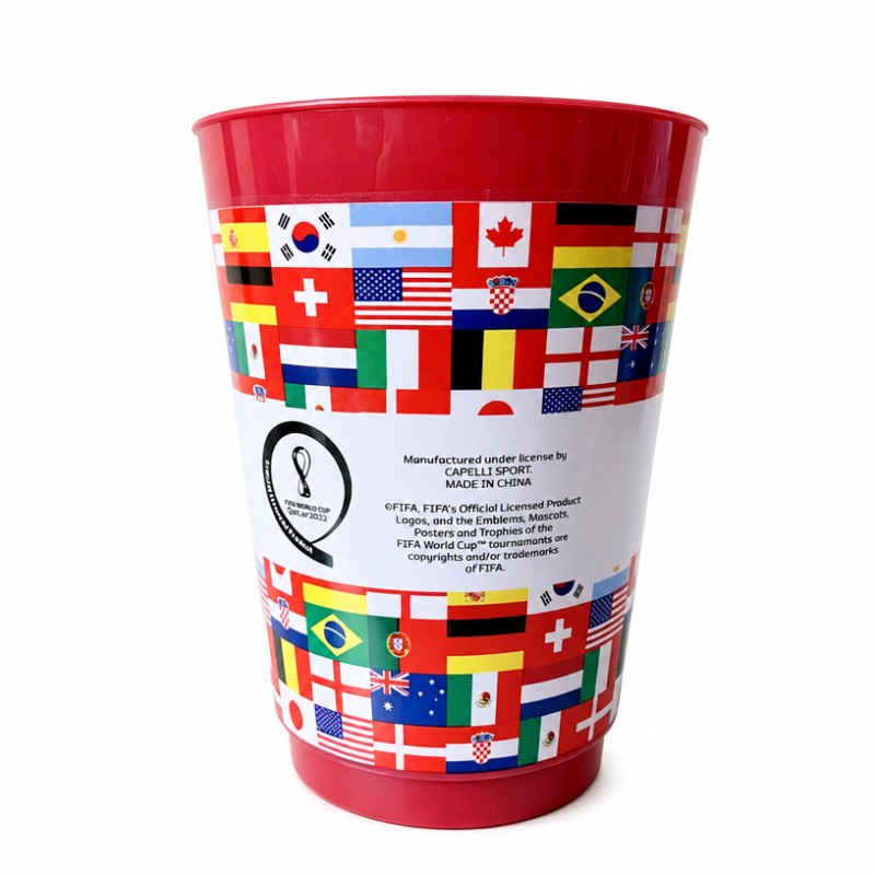 Прилагодена мат пластична чаша од 16 oz