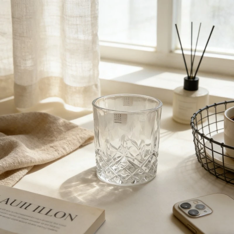 Glass Crystal Whiskey Tumblers