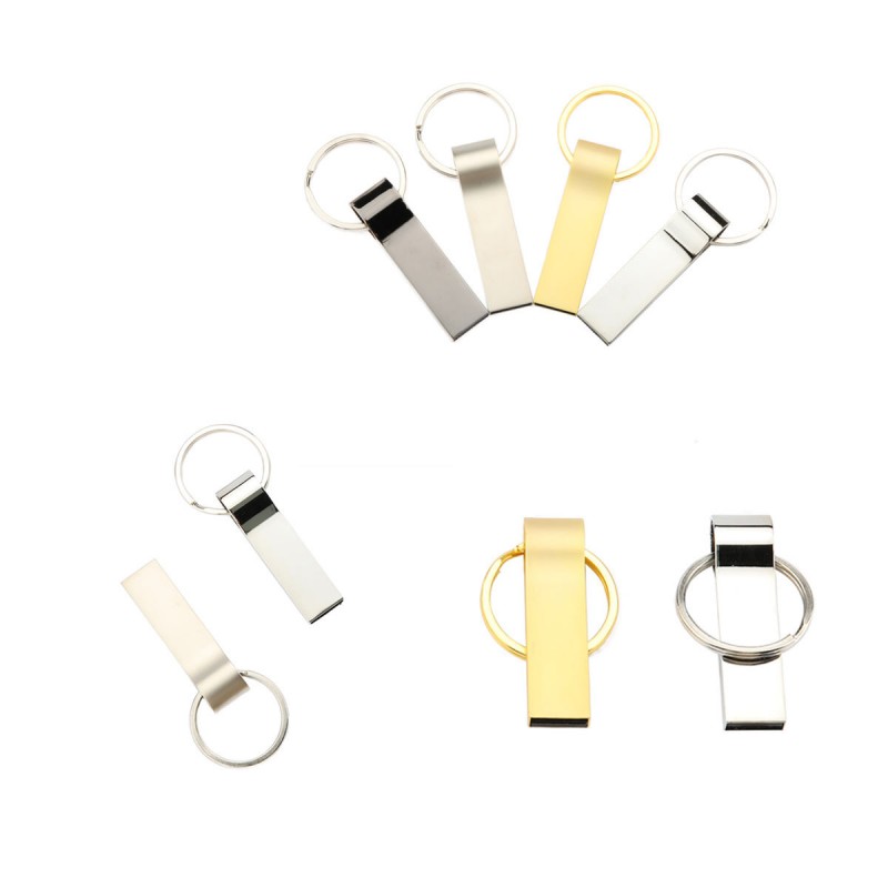 Метален приврзок за клучеви USB 2.0 флеш драјв